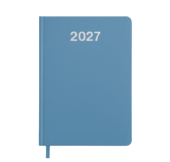 Agenda giornaliera 2027. Copertina rigida in cartoncino laminato opaco Gheddi