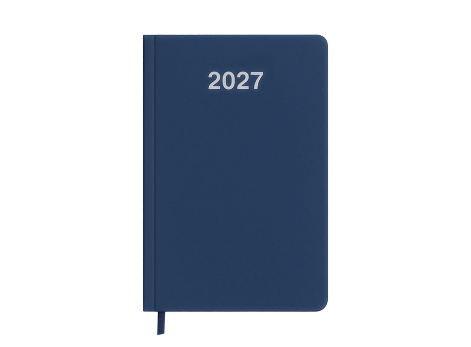 Agenda giornaliera 2027. Copertina rigida in cartoncino laminato opaco. Gheddi