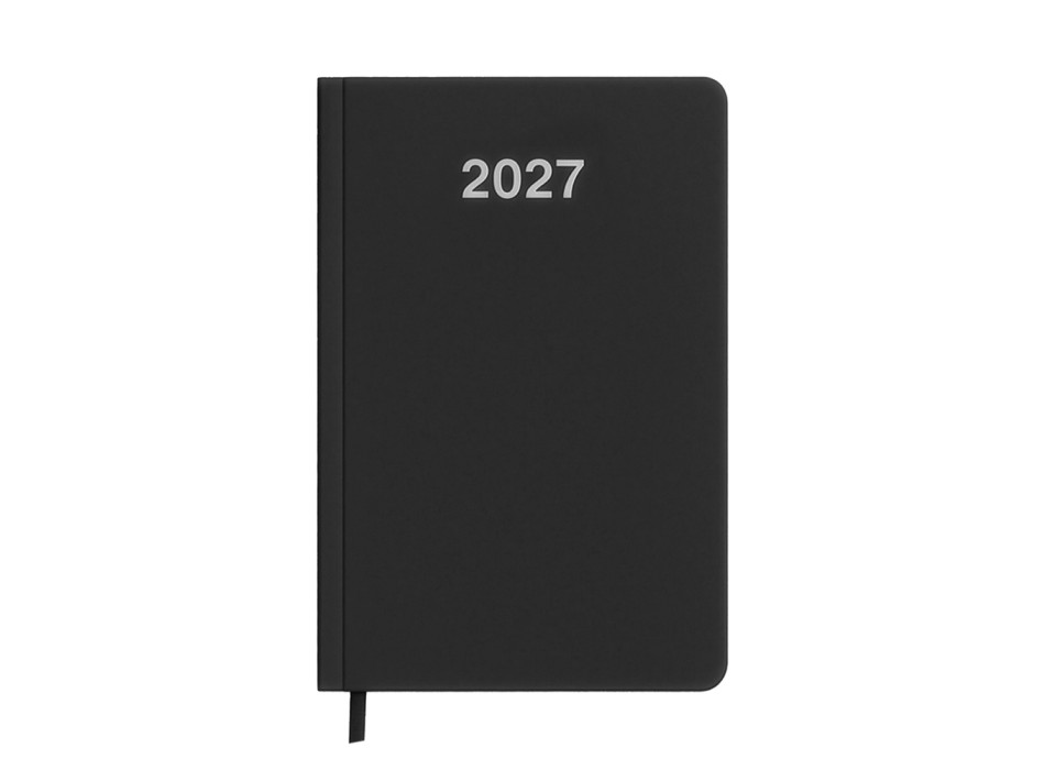 Agenda giornaliera 2027. Copertina rigida in cartoncino laminato opaco. Gheddi