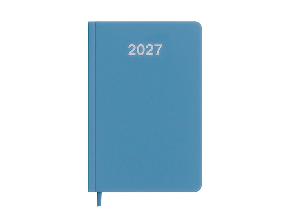 Agenda giornaliera 2027. Copertina rigida in cartoncino laminato opaco. Gheddi