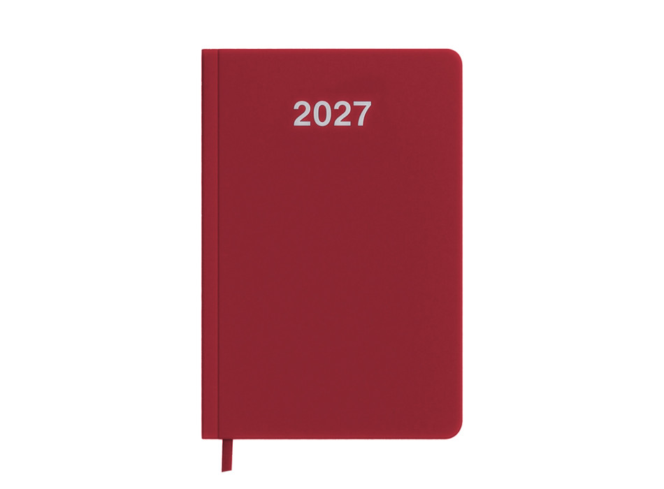 Agenda giornaliera 2027. Copertina rigida in cartoncino laminato opaco. Gheddi