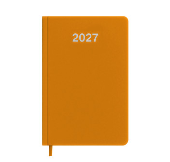 Agenda giornaliera 2027. Copertina rigida in cartoncino laminato opaco. Gheddi