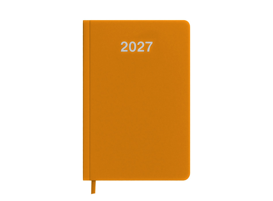 Agenda giornaliera 2027. Copertina rigida in cartoncino laminato opaco. Gheddi