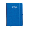 Agenda giornaliera 2027, copertina rigida in PU termovirante con impuntura perimetrale Gheddi