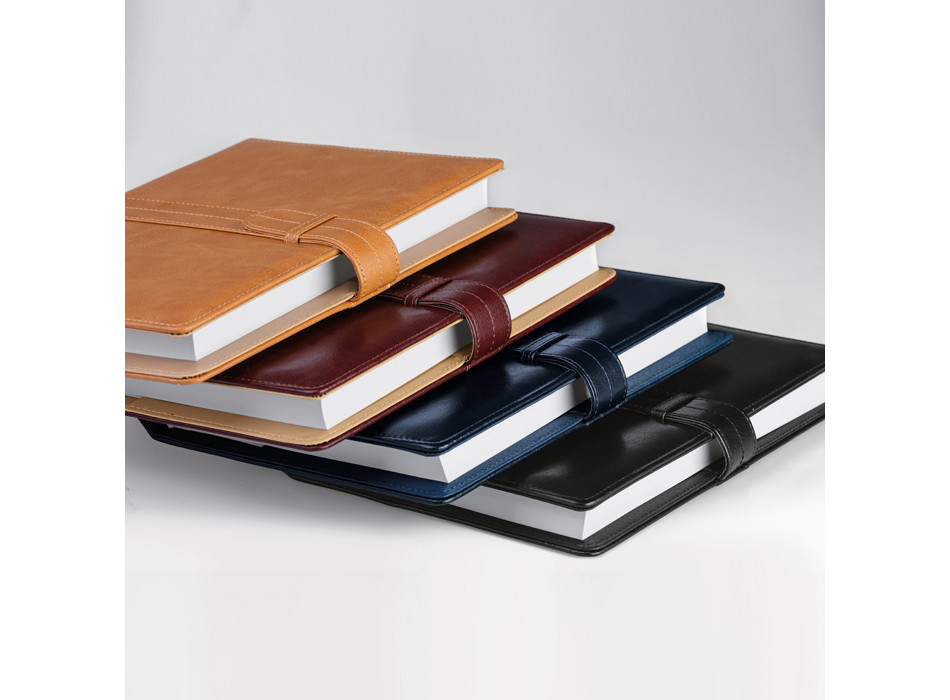 Agenda Portafoglio 17x24 cm 324 Pagine Chiusura a Fibbia