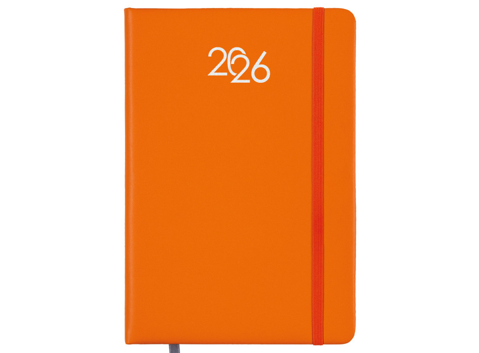 Agenda settimanale 2026 con copertina rigida in PU