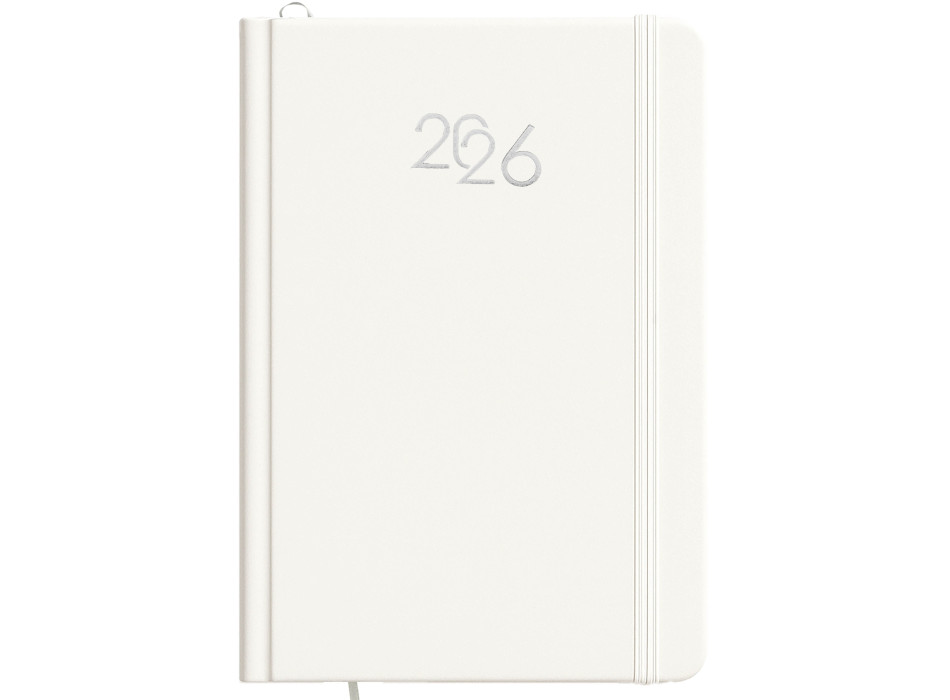 Agenda settimanale 2026, copertina rigida in cartoncino laminato