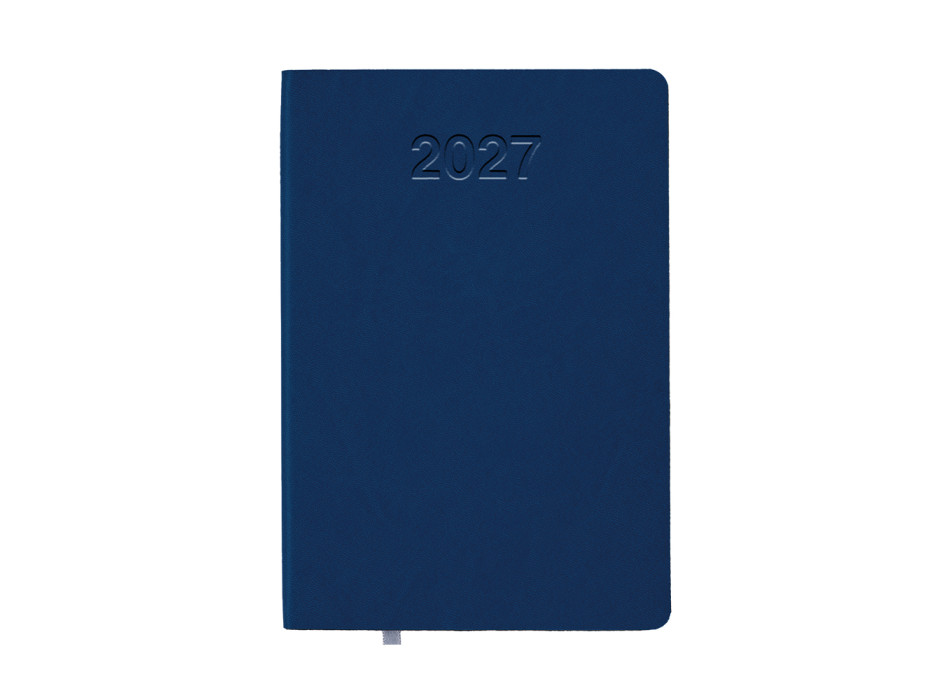 Agenda settimanale 2027 con copertina flessibile in PU termovirante Gheddi