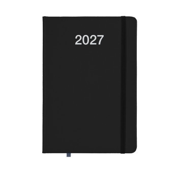 Agenda settimanale 2027 con copertina rigida in PU Gheddi