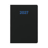 Agenda settimanale 2027. Copertina flessibile in soft PU e bordo pagine colorato Gheddi