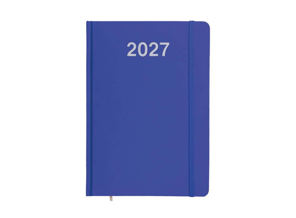 Agenda settimanale 2027, copertina rigida in cartoncino laminato Gheddi