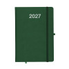 Agenda settimanale 2027, copertina rigida in PU termovirante con impuntura perimetrale Gheddi
