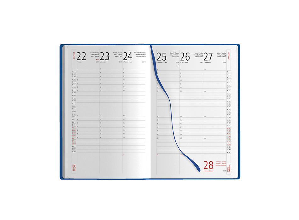 Agenda Settimanale in PU Gheddi