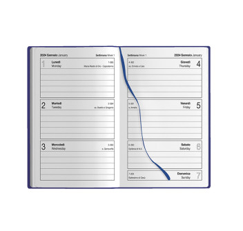 Agenda Tascabile Settimanale