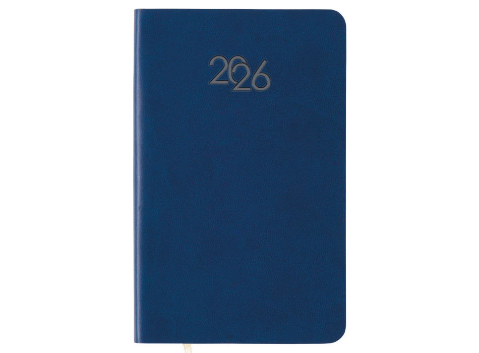 Agenda tascabile settimanale 2026 con copertina flessibile in PU termovirante