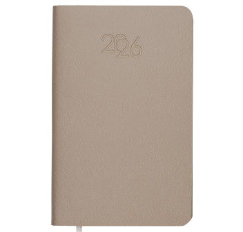 Agenda tascabile settimanale 2026 con copertina flessibile in PU termovirante