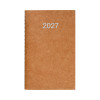 Agenda tascabile settimanale 2027 con copertina flessibile in cartoncino Gheddi
