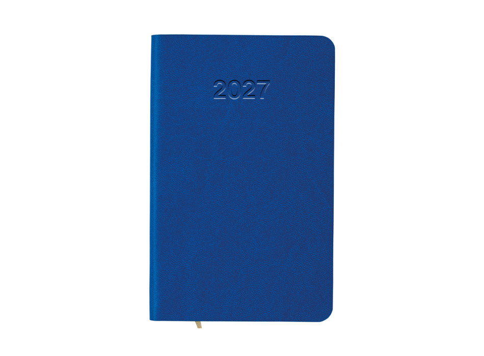 Agenda tascabile settimanale 2027 con copertina flessibile in PU termovirante Gheddi