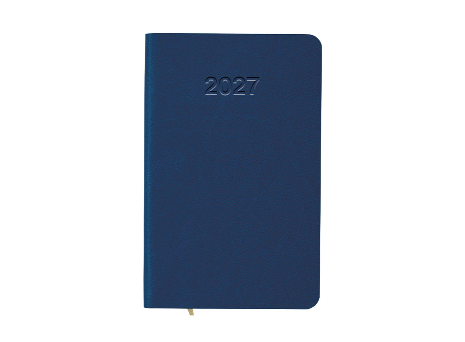 Agenda tascabile settimanale 2027 con copertina flessibile in PU termovirante Gheddi