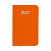 Agenda tascabile settimanale 2027, copertina rigida in cartoncino laminato Gheddi