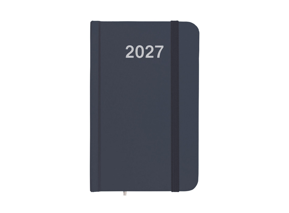 Agenda tascabile settimanale 2027, copertina rigida in cartoncino laminato Gheddi