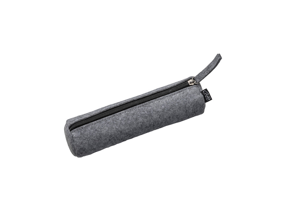 Astuccio porta penne/trucchi in feltro R-Pet con chiusura con zip Gheddi