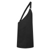 Asymmetrical Bib Apron with Pocket