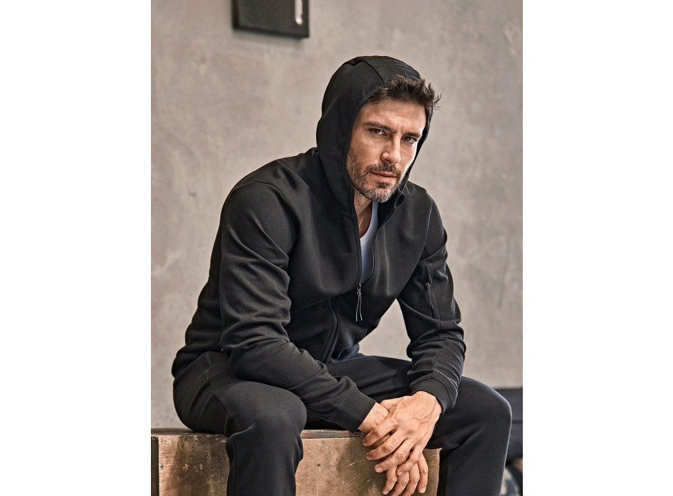 Athletic Hooded Full Zip Sweat