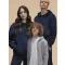 Felpa con Zip e Cappuccio in Cotone e Poliestere Kids
