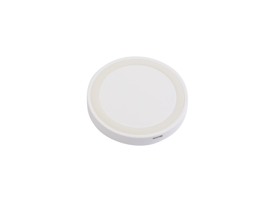 Base di ricarica wireless in plastica, potenza 10W