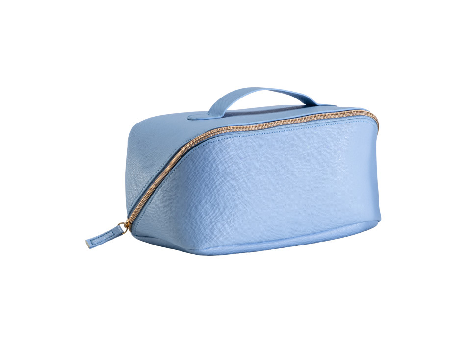 Beauty case da viaggio in PU. Dotato chiusura con zip