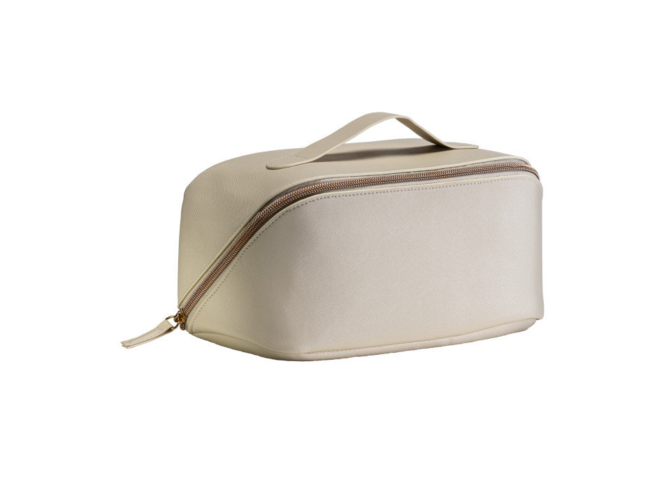 Beauty case da viaggio in PU. Dotato chiusura con zip