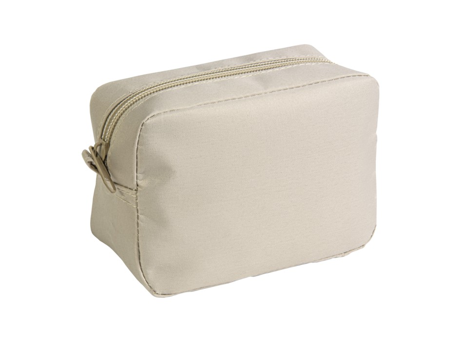 Beauty case in microfibra con chiusura zip