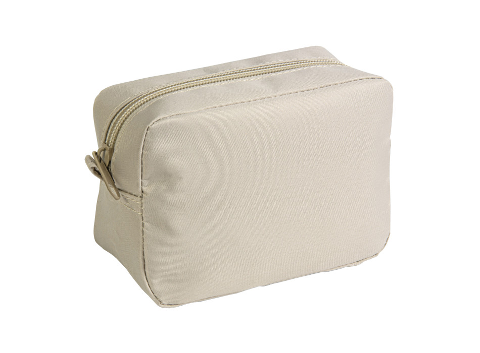 Beauty case in microfibra con chiusura zip