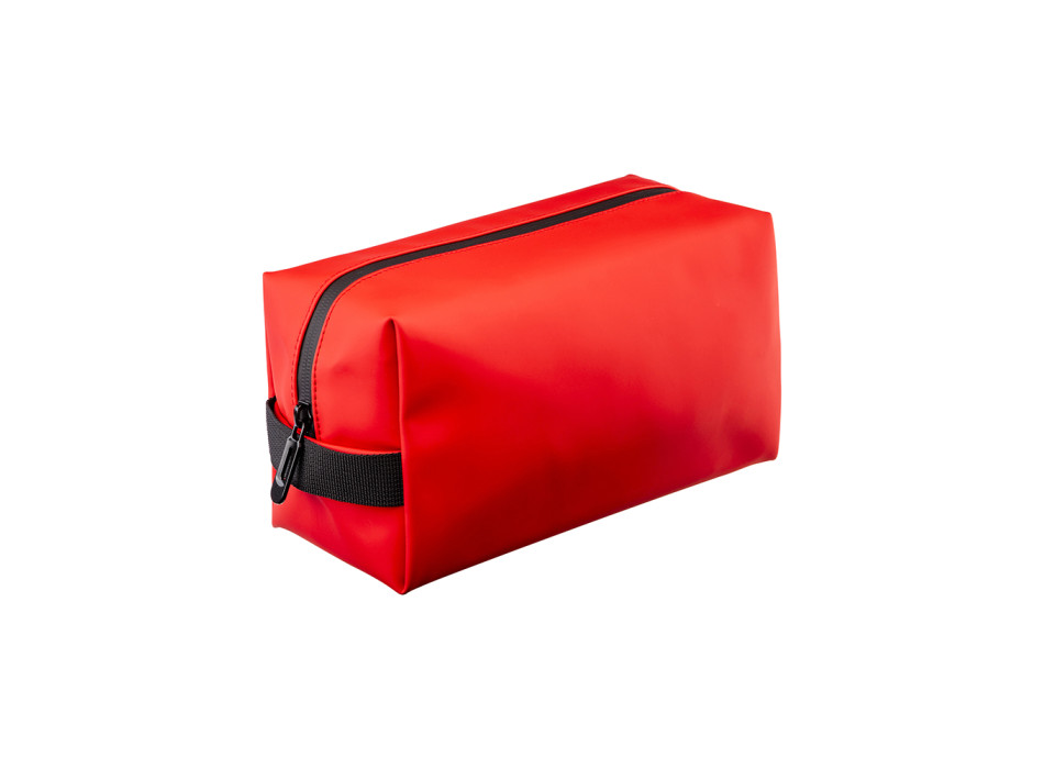 Beauty case in Soft PU water resistant con maniglia laterale Gheddi