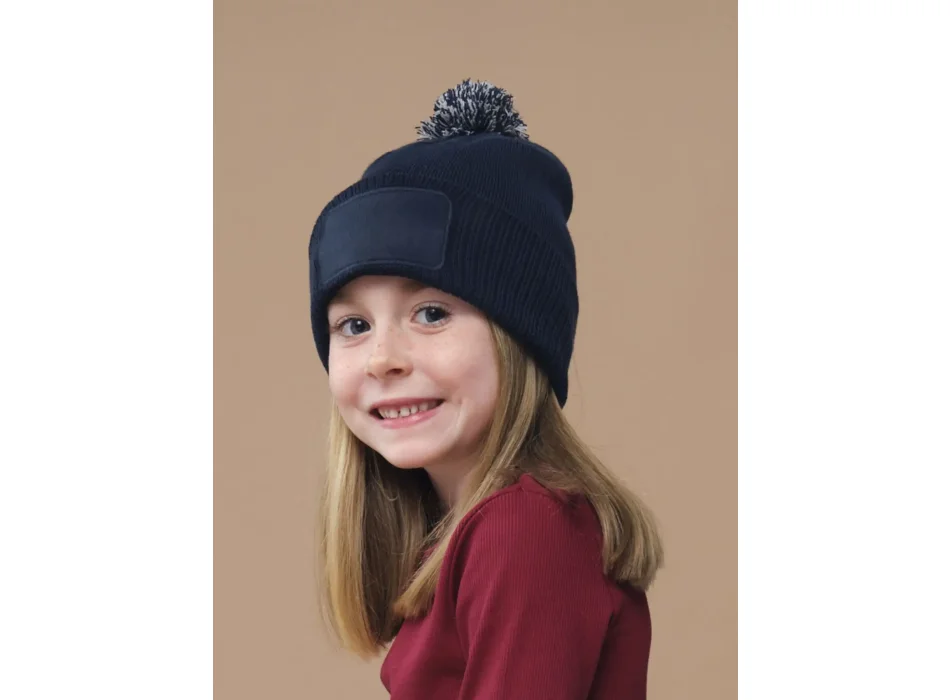 Berretto con toppa Snowstar per bambini Gheddi