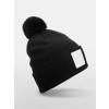 Berretto in Maglia con Pom Pom e Patch Gheddi
