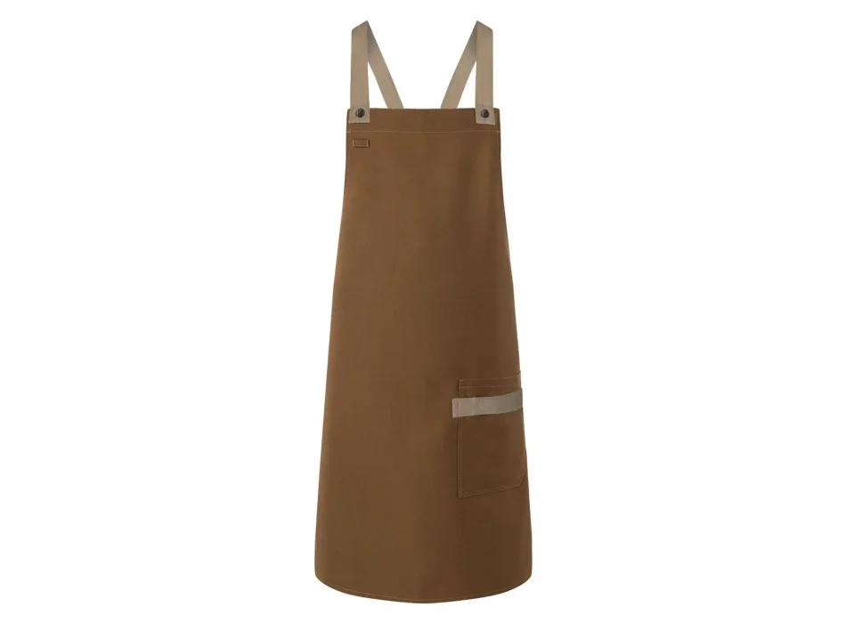 Bib Apron With Crossed Ribbons Gheddi