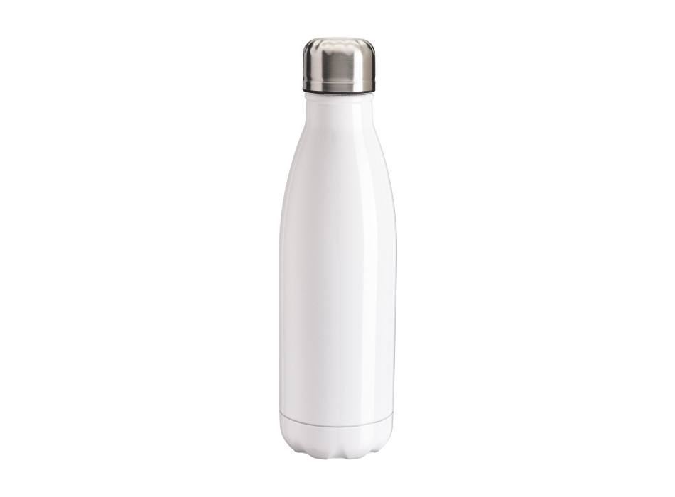 Borraccia in alluminio . capacità 500 ml per sublimazione