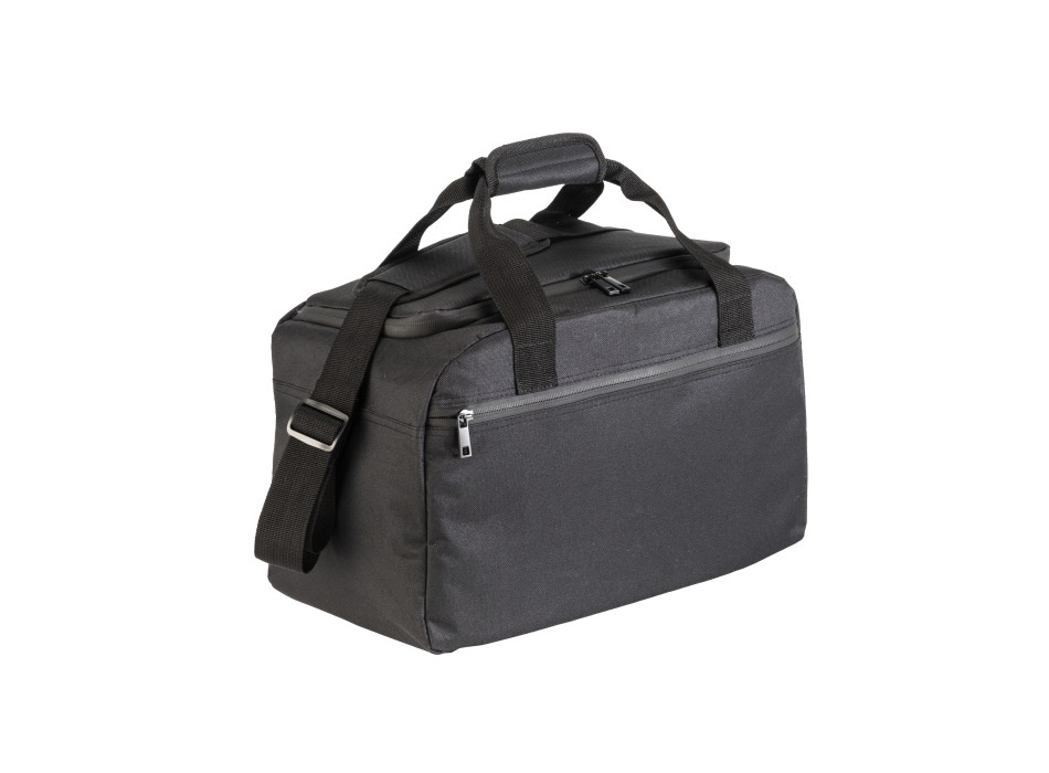 Borsa duffle in poliestere 600d, tracolla regolabile e removibile con fibbia