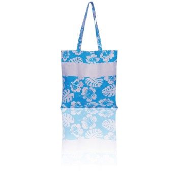 Borsa Floral in cotone canvas