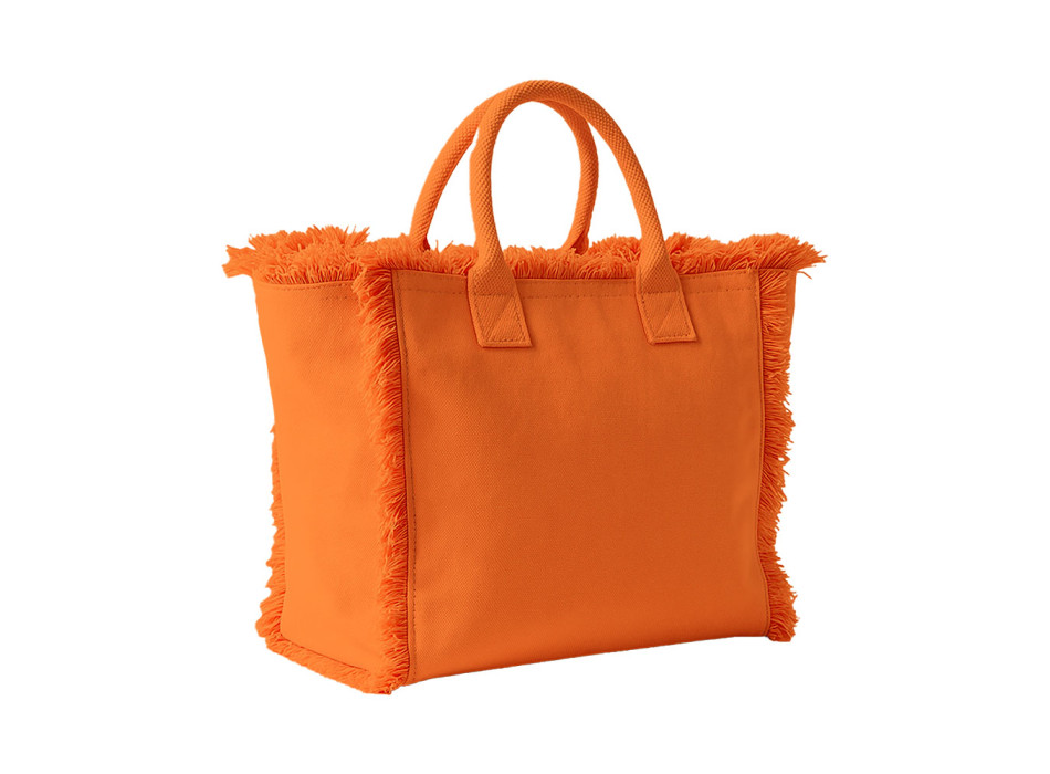 Borsa in cotone da 450 g/m2. Dotata di chiusura a zip e tasca interna