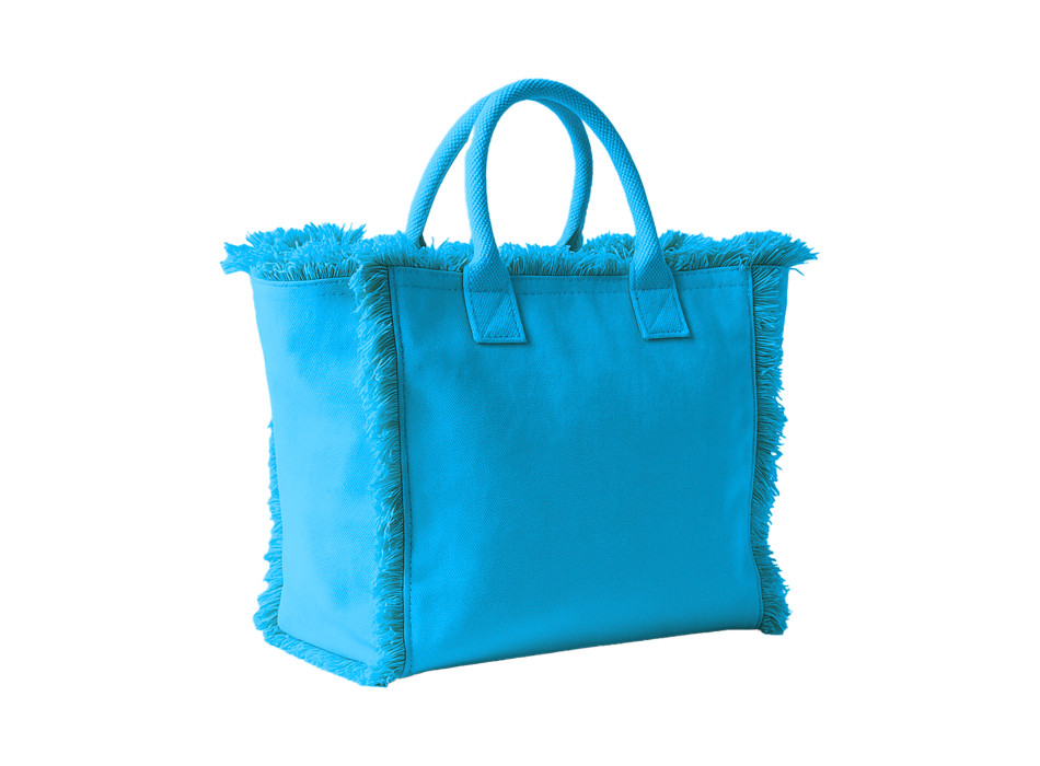 Borsa in cotone da 450 g/m2. Dotata di chiusura a zip e tasca interna