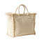 Borsa in Cotone da 450 g/m2c con Zip