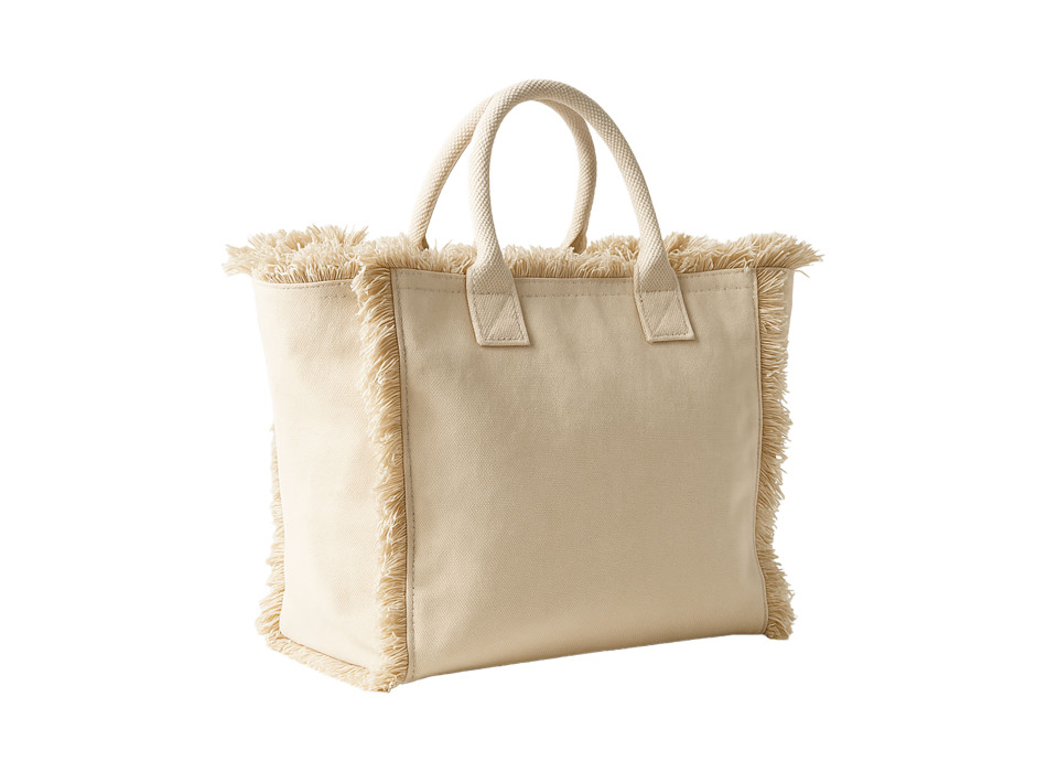 Borsa in cotone da 450 g/m2. Dotata di chiusura a zip e tasca interna Gheddi