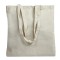 Shopper in cotone pesante naturale
