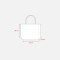 Borsa in Juta con Manici in Cotone