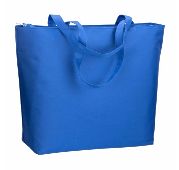 Borsa mare in poliestere 300D con manici lunghi e chiusura con zip