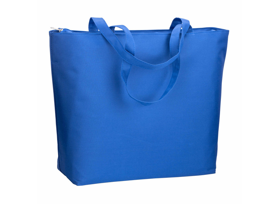 Borsa mare in poliestere 300D con manici lunghi e chiusura con zip