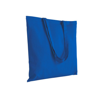 Borsa shopper in cotone riciclato 120 g/m2, manici lunghi